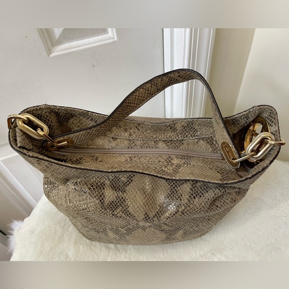 Michael Kors Snake Print bag GUC - Picture 5 of 10